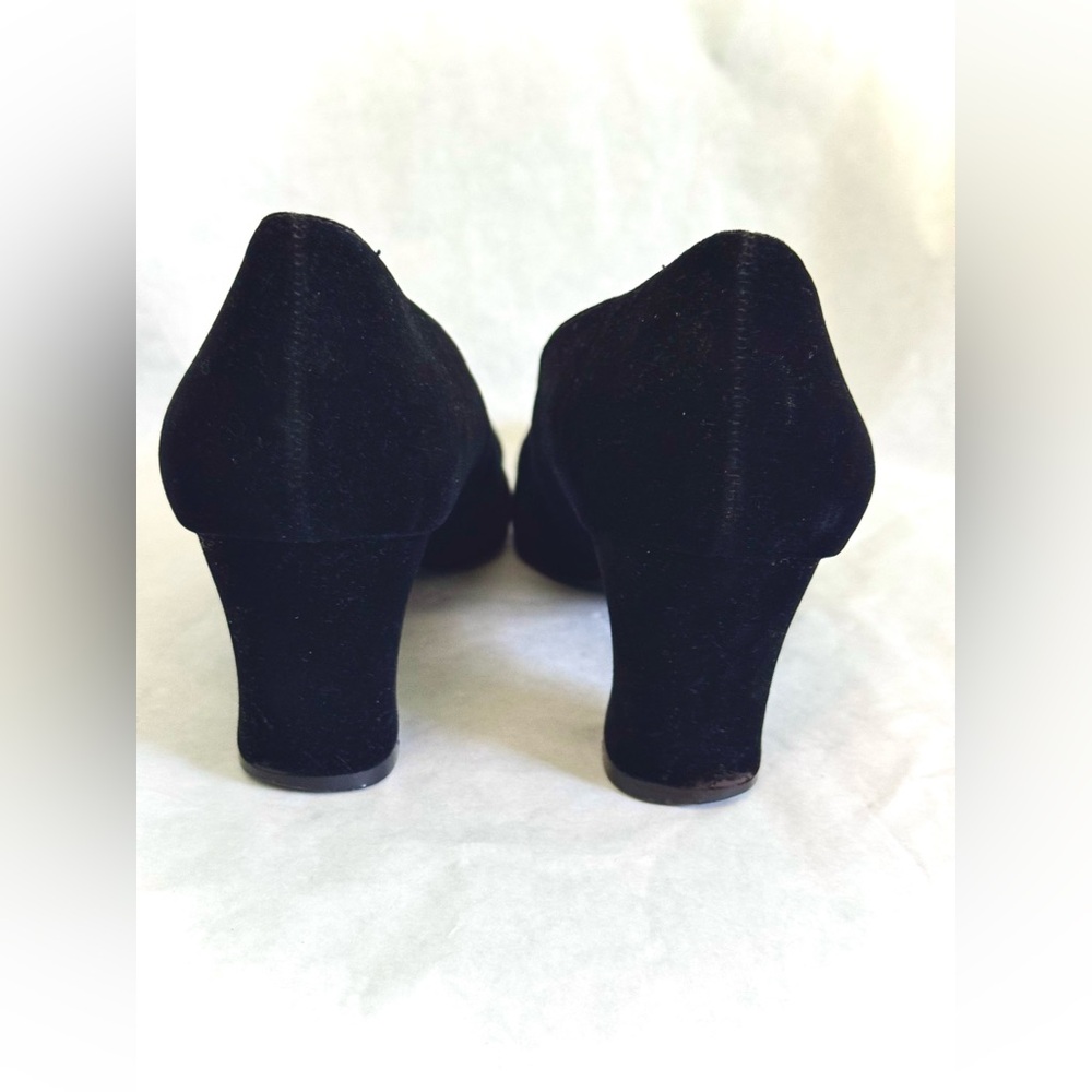 J. G. Hook Black Velvet Dress Shoes - Picture 8 of 16